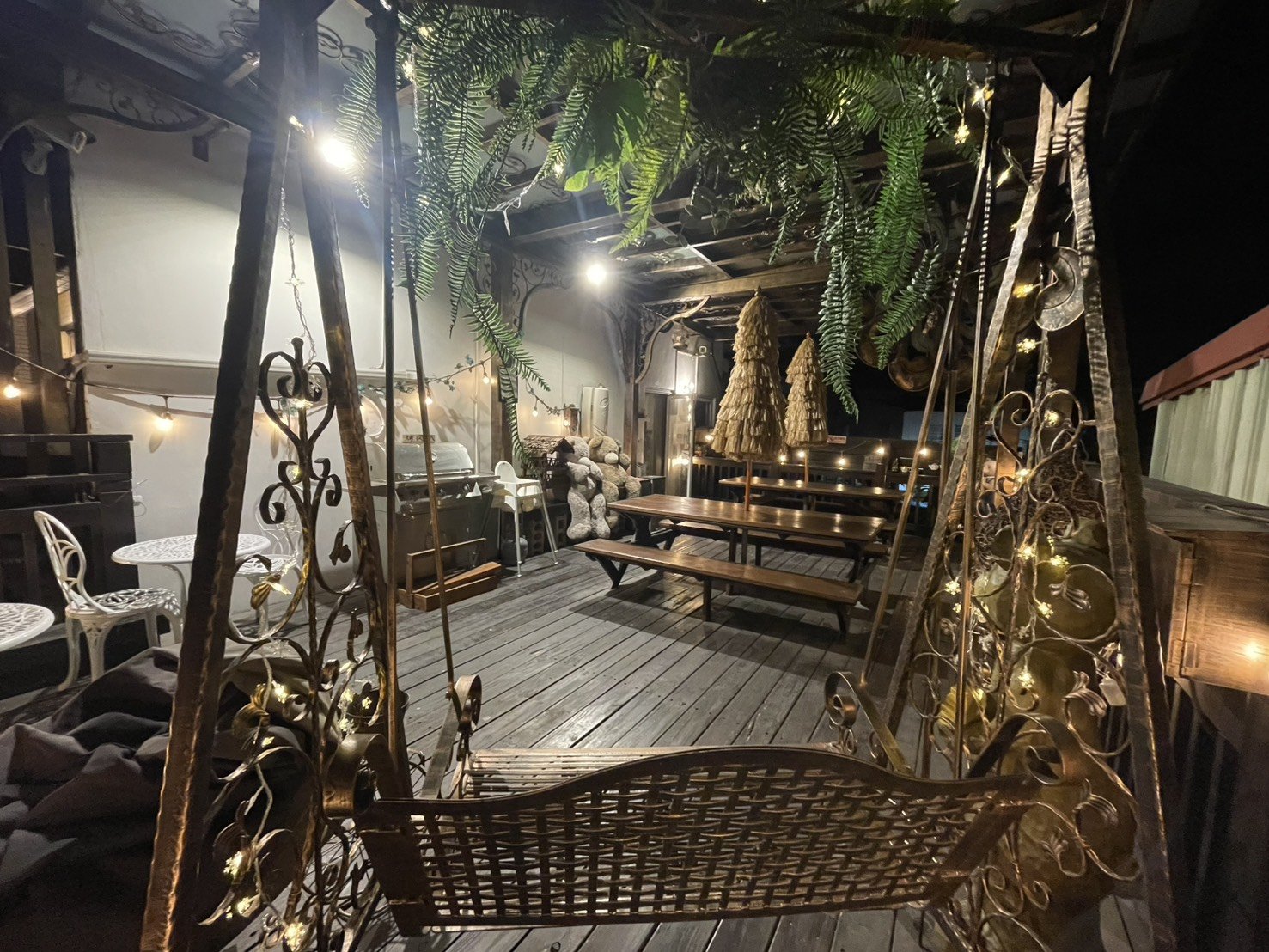 閒情驛棧二樓景觀露台