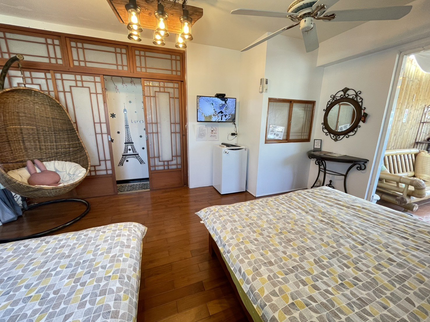 閒情驛棧日式四人套房